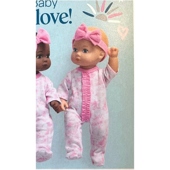 American Girl Little Bitty Baby Doll 7.75" Blonde Hair Blue Eyes Sleeper Box New - Picture 6 of 7